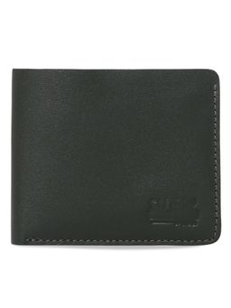 Spykar - Men Leather Solid Green Wallet