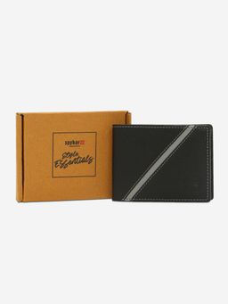 Spykar - Men Leather Solid Black Wallet