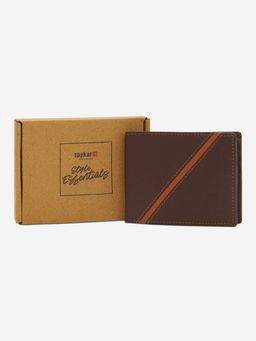 Spykar - Men Leather Solid Brown Wallet