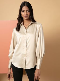 Twenty Dresses by Nykaa Fashion - Off White Its A Classic Shirt
