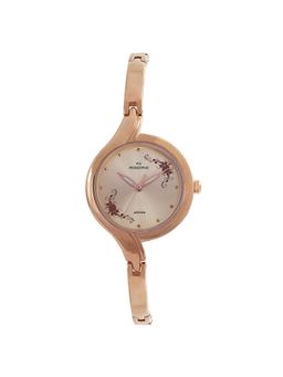 PA Maxima - Attivo Analog Watch for Women in Rose Gold Dial Color