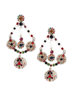 Odette - Women Trendy Multi-Color Dangler Earrings