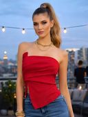 Red color option, Sold out, Currently selected