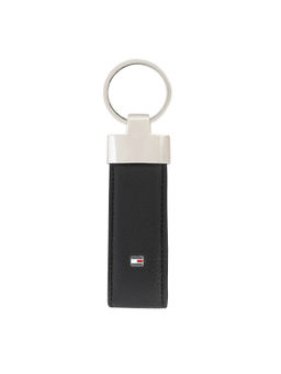 Tommy Hilfiger - Arian Leather Keychain Black Solid