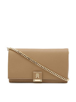 Tommy Hilfiger - Solid Khaki Pu Sling Bag