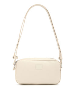 Tommy Hilfiger - Solid Beige Pu Sling Bag