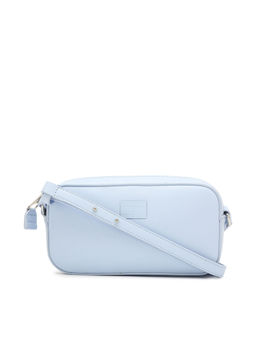 Tommy Hilfiger - Solid Blue Pu Sling Bag