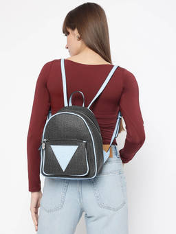 Guess - Charcoal Monogram Stansbury Backpack