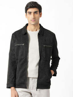 Rare Rabbit - Bax 1 Black Solid Jacket