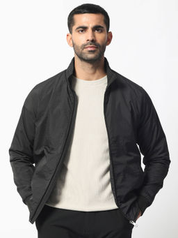 Rare Rabbit - Cerno Black Solid Jacket