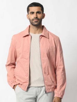 Rare Rabbit - Flinsten Peach Solid Jacket