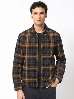 Rare Rabbit - Marino Black Checks Jacket