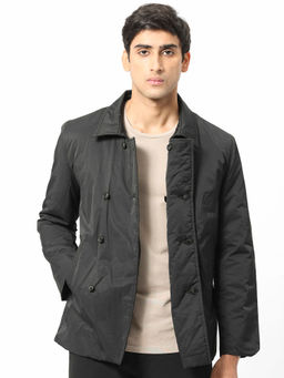 Rare Rabbit - Merjon Black Solid Jacket