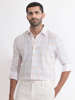 Rare Rabbit - Munich Pink Checks Shirt