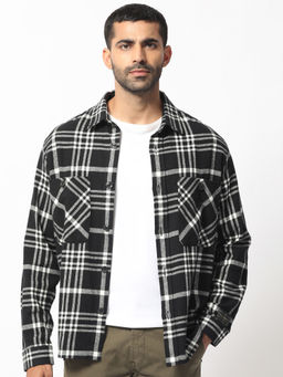 Rare Rabbit - Rousso Black Checks Jacket