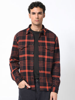 Rare Rabbit - Vega Black Checks Jacket
