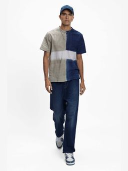 TERRA LUNA - Milos Multi Coloured Khadi T-shirt