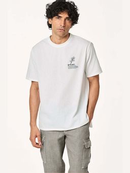 TERRA LUNA - Pico Khadi Logo White T shirt