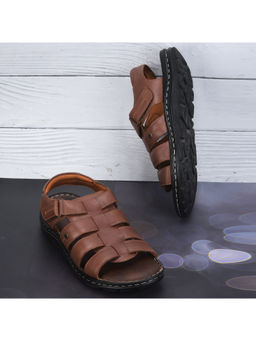 WOODLAND - Men Tan Casual Sandals