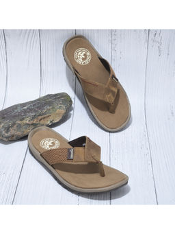 WOODLAND - Men Camel Beige Casual Sandals