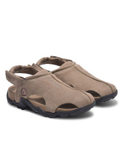 WOODLAND - Men Khaki Casual Sandals