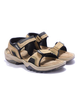 WOODLAND - Men Khaki Casual Sandals