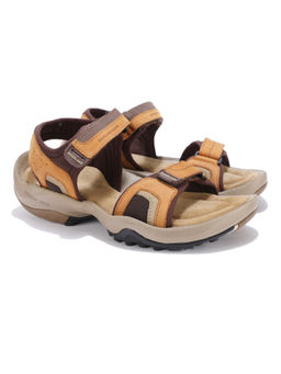 WOODLAND - Men Snaype Orange Casual Sandals
