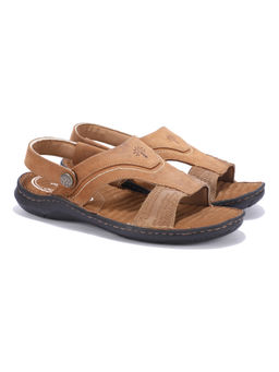 WOODLAND - Men Cashew Brown Casual Sandals