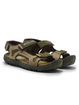 WOODLAND - Men Khaki Casual Sandals