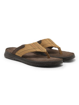 WOODLAND - Men Camel Tan Casual Sandals