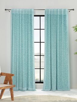 Fabindia - Marika Raima Cotton Applique Curtain