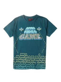 Gini & Jony - Boys Green T-shirts