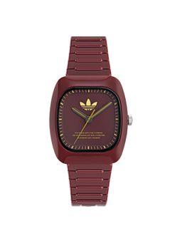 adidas Originals - Burgundy Dial Unisex Analog Watch - AOSY24028