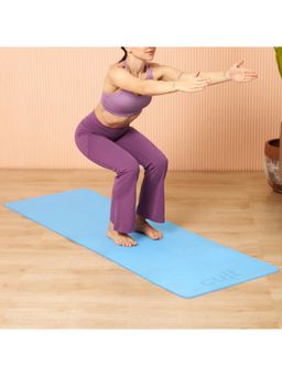 CULT - Yoga Mat Eva 4Mm Blue with Strap