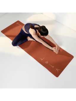 CULT - Yoga Mat Tpe 6Mm Brown With Strap And Bag