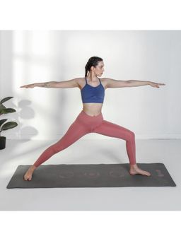 CULT - Yoga Mat Tpe 8Mm Dark Grey With Strap And Bag