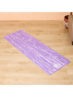 CULT - Yoga Mat Unisex Tpe Lavender Marble Print 6Mm With Bag And Strap