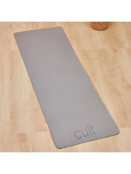 CULT - Yoga Mat Eva 6Mm Grey/Black With Carry Strap