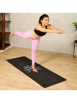 CULT - Yoga Mat Unisex Tpe Black 6Mm With Bag And Strap