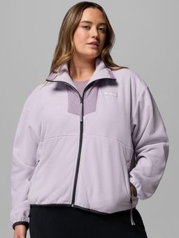 Columbia - Sequoia Grove Purple High Neck Colorblock Sweatshirt