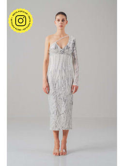 SOTBELLA - Silver Sequin Dress