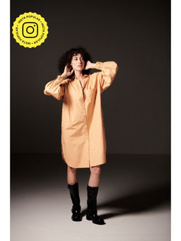 SOTBELLA - Sandy Orange Knee Length Shirt