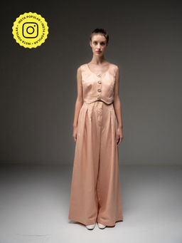 SOTBELLA - Peachy Summer Top And Trousers (Set Of 2)
