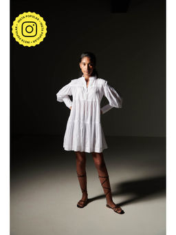 SOTBELLA - White Gypsy Frock Dress
