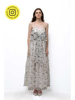SOTBELLA - Maxi Bow Flowy Dress