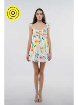 SOTBELLA - Printed Bubble Hem Dress