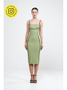 SOTBELLA - Sage Green Bodycon Dress