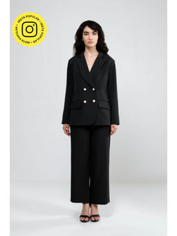 SOTBELLA - Black Oversized Fit Co-Ord (Set of 2)