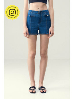 SOTBELLA - Midnight Blue Mini Shorts