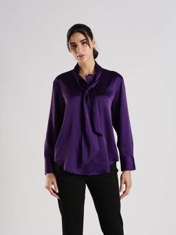 Calvin Klein - Solid Regular Fit Polyester Shirt
